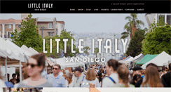 Desktop Screenshot of littleitalysd.com