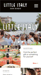 Mobile Screenshot of littleitalysd.com